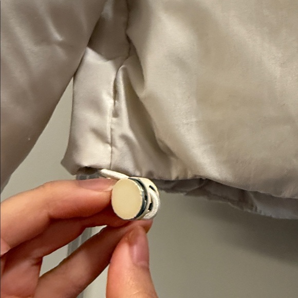 Zara Off-White Puffer Jacket - Picture 2 of 7